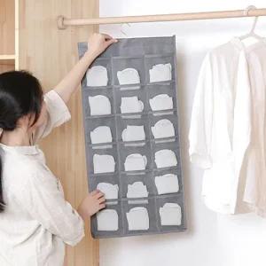 양말 속옷 양말 수납함 걸이형 정리 보관함 수납옷걸이 속옷걸이 행잉오거나이저