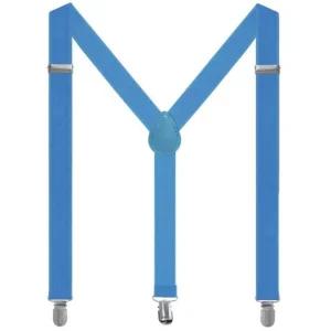[룽스]어른 남자멜빵 얇은 어깨 집게멜빵 블루
