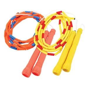 JJR 안전구슬 단체 줄넘기 3.1M 짝줄운동용 긴줄 학생 긴줄넘기 헬스