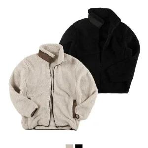 [모로엠] 후리스 양털 집업 남녀공용 뽀글이 스타일 DMG-JUW-Q4498094