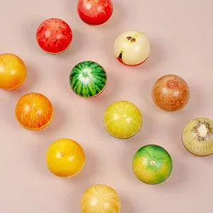 과일 소프트볼 12개 세트놀이용공 소프트 어린이 장난감 용볼