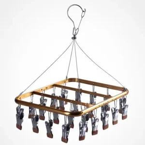 모빌 양말건조대 집게 빨래 걸이 옷장 수납 행거 26P 스탠드옷걸이 가방옷걸이 가방정리