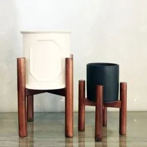 원주목형 원목 화분받침대 (A1호)내경150mm우드스텐드