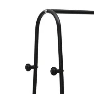 60x150 2단 검정 선반행거 옷걸이행거 스탠드행거 스탠드옷걸이 스탠딩행거 스탠딩옷걸이