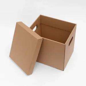 종이박스 수납 수납정리함 24x30cm 크라프트 DIY 크라프트수납함 수납종이박스 박스정리함