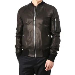 RU17F8775 LN 09 가죽 항공자켓