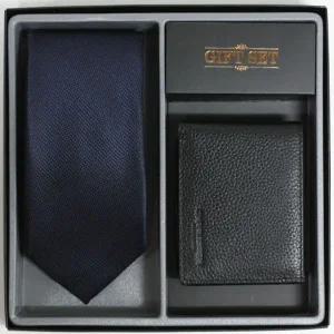 찰스톤 감사선물용 센스있는 남성 넥타이 지갑 세트