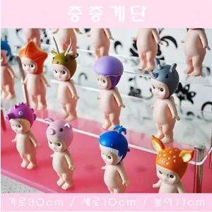 아크릴 투명 층층계단프라모델스탠드 피규어진열대 규어 전시대 액세서리 보관 장식