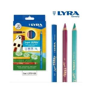 리라 슈퍼 퍼비색연필 12색 K