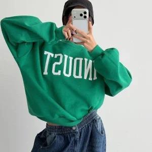 [다잇템] 여자 FW 라운드 박시핏 박스티 보온 헤터링 맨투맨_23844582_588872