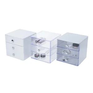 리템 코스메틱 데스크 오거나이저 3단펜슬홀더 책상정함 보관함 수납함 메모꽂이 틱오거나이저 화장품오거