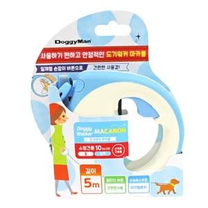 도기맨 워커 자동줄 마카롱블루 5m산책리드 강아지 애완동물 자동 반려