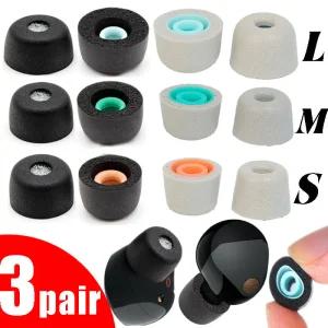 이어캡 이어폰 고무캡 소니 Sony WF-1000XM5 쿠션 이어 캡 팁 교체 이어팁 패드 헤드폰 메모리 폼