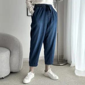 빅사이즈 511 본딩끈밴드청배기팬츠 DLOQ323