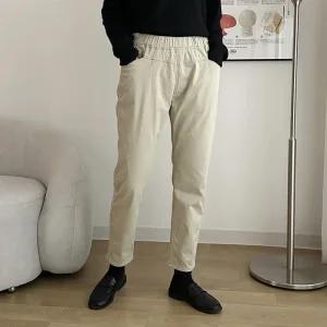 빅사이즈 511 베이직스판본딩배기팬츠 DLOQ217