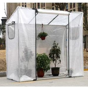 미니 온실 옥상 비닐하우스 베란다 텃밭 고추 식물