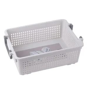 손잡이 적층가능 타공 바스켓-소 W41 D28 H14.5 PP바구니 다용도바스켓 다용도바구니