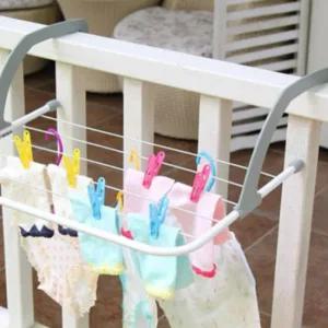 베란다 빨래걸이 행거 세탁실 정리 건조대 선반 그레 베란다 빨래걸이 다용도실 세탁실