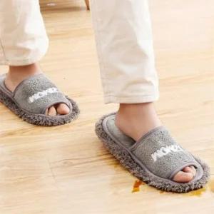 탈부착 걸레슬리퍼 극세사 청소 신발 슬리퍼 청소슬리퍼 걸레슬리퍼 바닥청소실내화