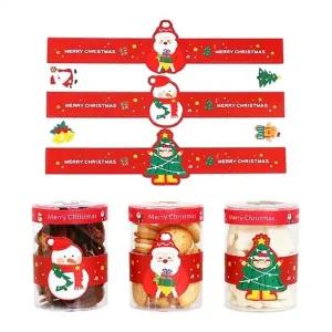 ( )크리스마스 베이킹 장식 테두리 스티커 5장