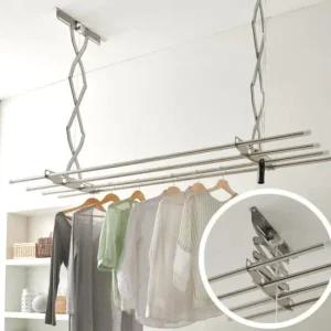 올스텐3단 베란다 빨래걸이 빨래건조대 봉 천정 천장 건조대 천장빨래건조대