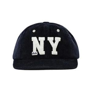 [폴로 랄프로렌]25FW NY 패치 코듀로이 어센틱 볼캡 네이비 710979197 001