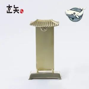 전통 방짜 유기 위패 수공예 디자인 조화로운 방짜유기 유기그릇 젓가락 신혼그릇세트