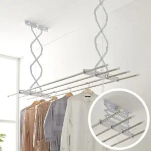 125cm 빨래걸이 빨래건조대 천청형 천장 베란다 3단 건조대 천장빨래건조대 베란다건조대