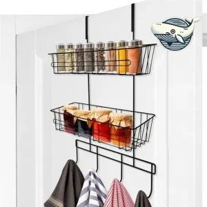 욕실 수건정리 2단 벽걸이 수납함 주방 이중 호텔욕실용품 욕실행거 주방행거 화장실소품