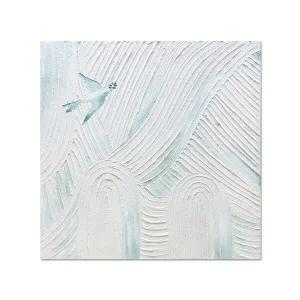 감성 침실 거실 서재인테리어 복도 현관액자 파랑새 캔버스 그림