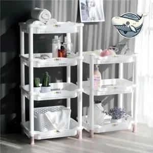 다용도 수납선반 욕실 정리대 세탁실 필수 공간활용 3단 화장실 다용도실 베란다 세탁실