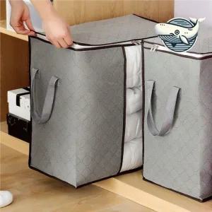 수납 편리한 겨울이불 보관 가방 이불 정리함 이불케이스 이불상자 압축 옷장정리