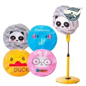 귀여운 캐릭터 팬 선풍기커버 아기 동물 디자인 덮개 선풍기커버 벽걸이 헤드커버