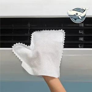 효과적인 양면 청소장갑 실내외 먼지 제거 정전기 청소포 청소장갑 손걸레 먼지장갑