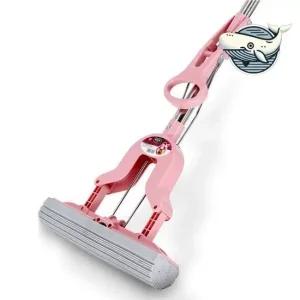 핑크 색상 다목적 청소 밀대 청소기 간편한 펄프청소기 밀대걸레 밀대청소기 극세사밀대