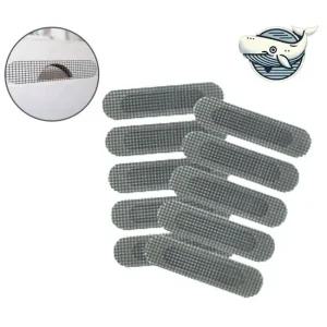 방충망 보수용 테이프 10P 물구멍 창문용 방충망 물구멍 커버용 10P 보수용 베란다 모기장