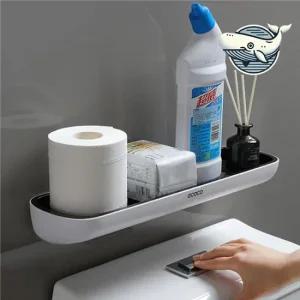 블랙 욕실 수납 선반 다용도 정리대 변기 위 화장실선반 무타공욕실선반 욕실젠다이