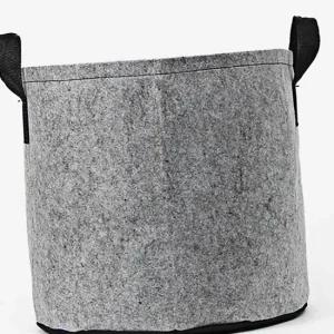 클래식 화분 베란다 그레이 예쁜 부직포 숨쉬는 미니 베란다화분 숨쉬는화분 튼튼한화분