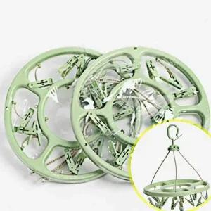 세탁용 건조대 속옷 집게 양말 걸이 빨래 원형 양말걸이 원형빨래집게건조대 양말건조대