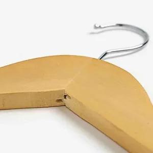 고급 원목 옷걸이 5p 세트 옷가게 코트 우드 나무 고급원목옷걸이 옷가게옷걸이