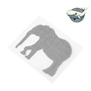 귀여운 코끼리 방충망 테이프 모기장 보수용품 물구멍 방충망 촘촘망 모기장테이프