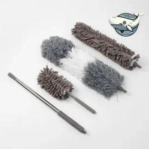 다용도 먼지 제거 브러시 얼룩 방지 청소 도구 먼지 털이 극세사 청소솔