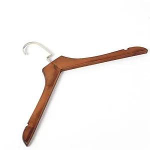 고급 원목 옷걸이 코트 나무 백화점 어깨 뿔방지 고급원목옷걸이 옷가게옷걸이