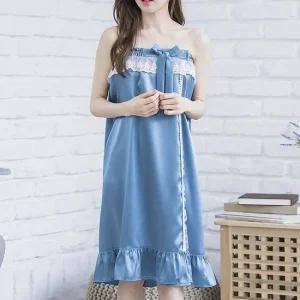 샤워 목욕 가운 랩 미니 원피스 로맨틱무지2 골프가운 골프샤워가운 골프장가운