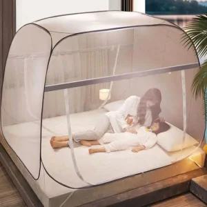 넓고 쾌적한 사각형 바닥일체형 200X220 원터치모기장 아기모기장 원터치모기장 사각모기장