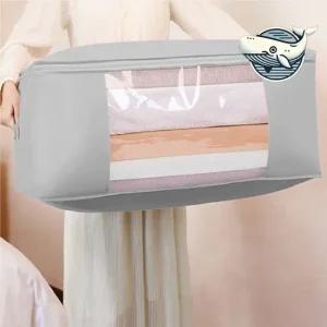 이불 보관가방 실용적인 압축 수납팩 세탁보관용 이불케이스 이불상자 압축 옷장정리