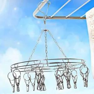 양말 건조대 집게 빨래 건조 걸이 원형 속옷 양말건조대 양말집게 집게건조대