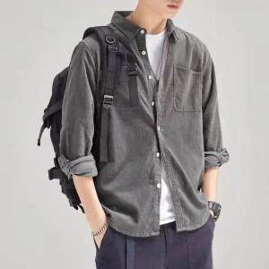 [모로엠]남성 코듀로이 세미오버핏 셔츠 자켓 DMG SHA Q4497372_P412619862