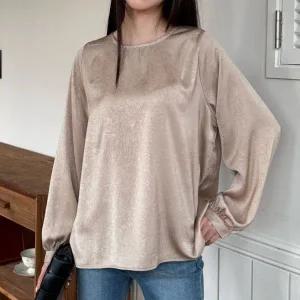 [아이우먼] 샤인조임나시블라우스 LTV730M511 빅사이즈_P412592565