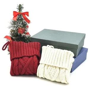 ( )크리스마스 장식 양말 니트 양말 장식 선물 크리스마스